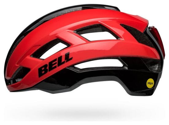 Bell Falcon XR LED Mips Helm Rot Schwarz