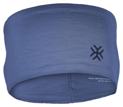 Unisex Merino Headband AYAQ Mandrone Blue Lake Blue