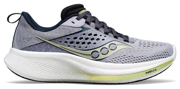 Women's Running Shoes Saucony Ride 17 Gris Vert