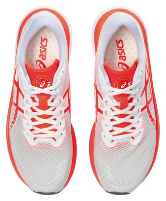 Chaussures de Running Femme Asics Magic Speed 3 Blanc Rouge
