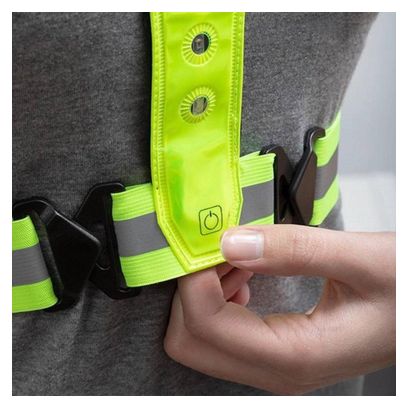 Gilet de sécurité réfléchissant à LED - Taille unique