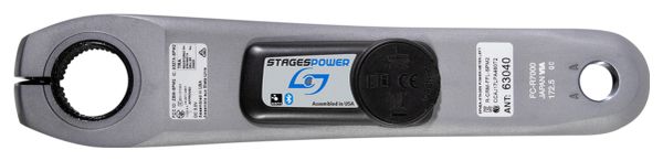 Produit Reconditionné - Manivelle Capteur de Puissance Stages Cycling Stages Power L Shimano 105 R7000 Argent