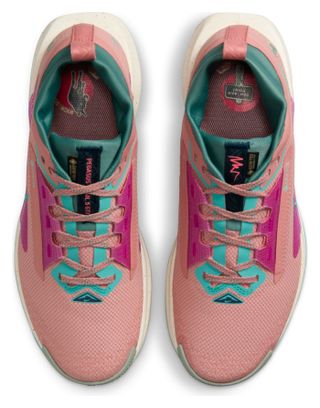 Nike Pegasus Trail 5 GTX Trailrunning-Schuh Pink/Blau Women