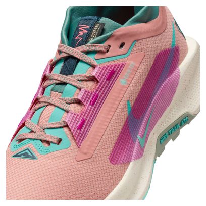 Nike Pegasus Trail 5 GTX Trailrunning-Schuh Pink/Blau Women