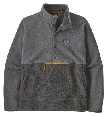 Patagonia Retro Pile 1/2 Zip Pullover Grigio