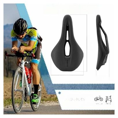 Selle vélo antidérapante noire ROCKBROS