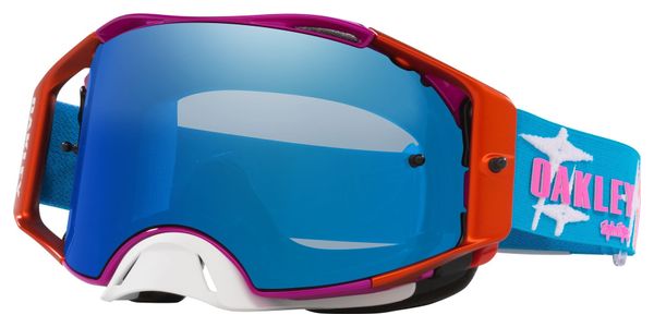 Oakley Airbrake MX x Troy Lee Designs Speed Stars / Black Ice Iridium / Ref: OO7046-G4