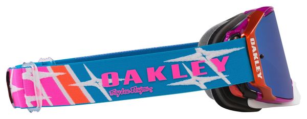 Oakley Airbrake MX x Troy Lee Designs Speed Stars / Black Ice Iridium / Ref: OO7046-G4