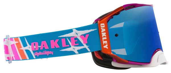 Oakley Airbrake MX x Troy Lee Designs Speed Stars / Black Ice Iridium / Ref: OO7046-G4
