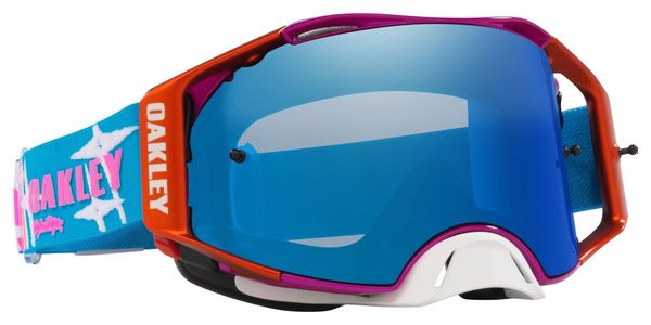 Oakley Airbrake MX x Troy Lee Designs Speed Stars / Black Ice Iridium / Ref: OO7046-G4