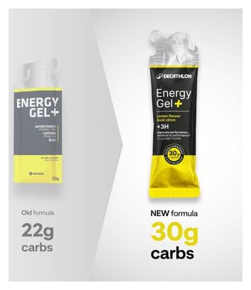 Decathlon Nutrition Gel Energético+ Limón - 35 ml