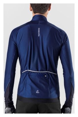 Maillot cycliste à manches longues Loeffler M Bike L / s jersey Conflux HOTBOND ® RF-bleu foncé