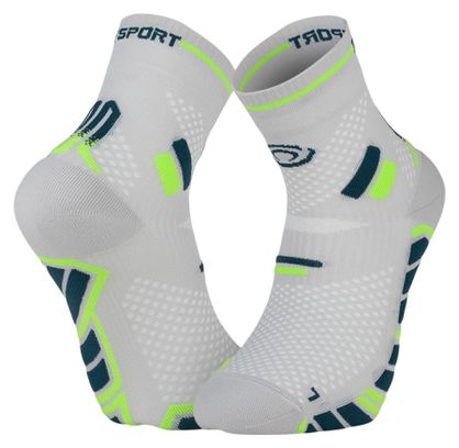 BV Sport Trail Ultra Mid Socken Grau/Grün