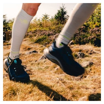 BV Sport Trail Ultra Mid Socken Grau/Grün