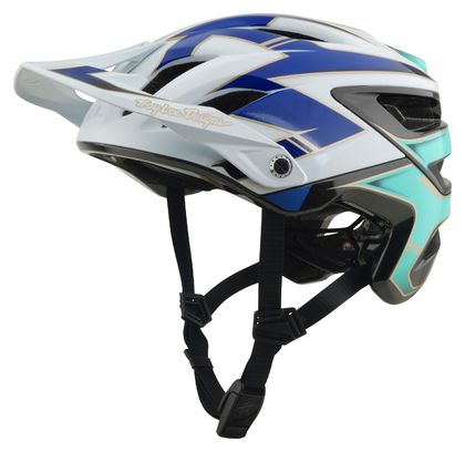 Casco de MTB Troy Lee Designs A3 Mips Electra blanco/azul
