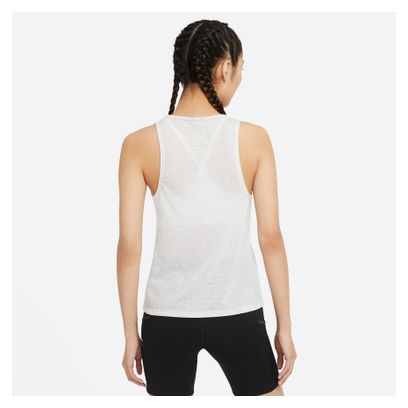Nike City Sleek Trail camiseta blanca sin mangas para mujer