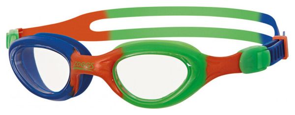 Lunettes Enfants ( 1 à 6 ans )  Zoggs Little Super Seal - Bleu / Orange / Green / Clear