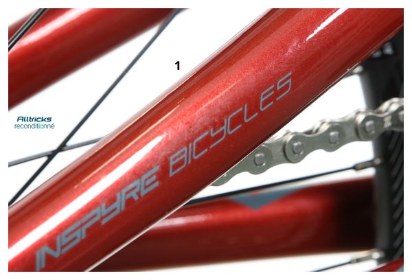 BMX Race Inspyre Evo Disk 2025 20'' Rouge Cherry Red - Produit Reconditionné