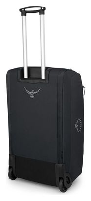 Borsa da viaggio Osprey Daylite Wheeled Duffel 85L Nero