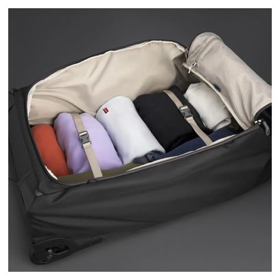 Borsa da viaggio Osprey Daylite Wheeled Duffel 85L Nero