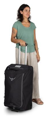 Borsa da viaggio Osprey Daylite Wheeled Duffel 85L Nero