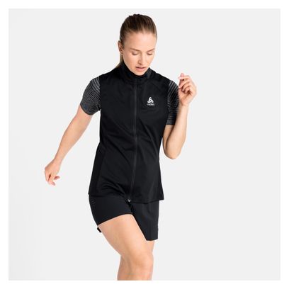Veste Coupe-vent Sans Manche Femme Odlo Zeroweight Warm Noir