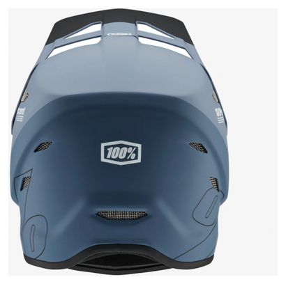Casque Intégral Enfant 100% Status Bleu / Noir 