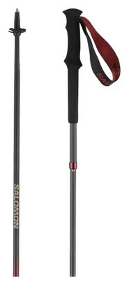 Salomon Quest Carbon Bastones de Senderismo Plegables Negro Unisex