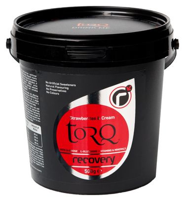 Torq Recovery Drink Aardbei / Crème 500g