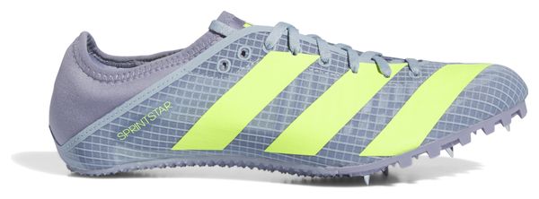 adidas Performance Sprintstar Grey Yellow Unisex Track &amp; Field Shoes