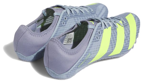 Chaussures d'Athlétisme adidas Performance Sprintstar Gris Jaune Unisexe