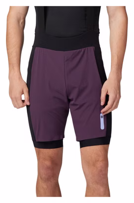 Fox Flexair Ascent Bib Shorts Violett
