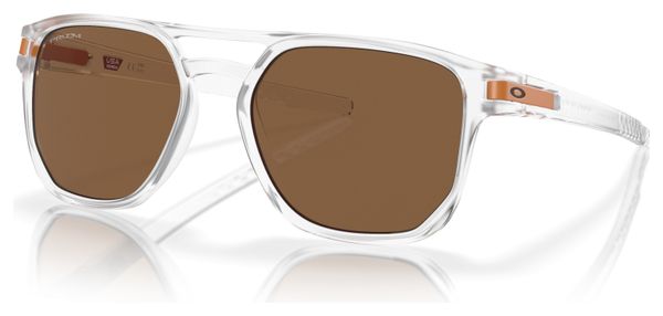 OAKLEY Lunettes LATCH BETA MATTE CLEAR PRIZM BRONZE