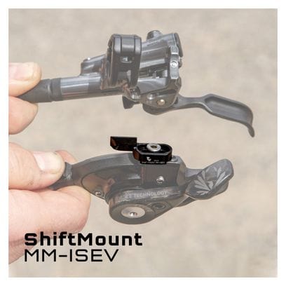 Wolf Tooth ShiftMount MM-ISEV para manetas de cambio Sram MatchMaker y frenos Shimano I-Spec EV