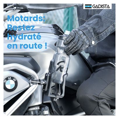 Porte bidon ajustable Velo  Bouteilles de 48-80 mm  Horizontale/Verticale