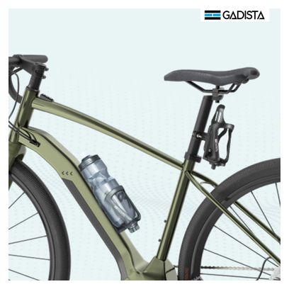 Porte bidon ajustable Velo  Bouteilles de 48-80 mm  Horizontale/Verticale