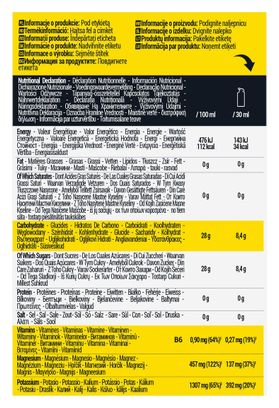 Shots réduction de fatigue Decathlon Nutrition Magnesium Shot Citron - 4x30g