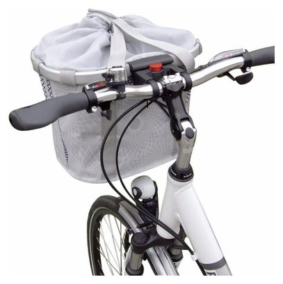 Klickfix Bikebasket Stuurtas Grijs