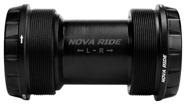 Boitier de pédalier Nova Ride BB T47 68 Shimano Noir
