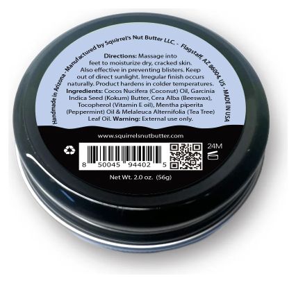Happie Toes Eekhoorn's Notenboter Crème 56g