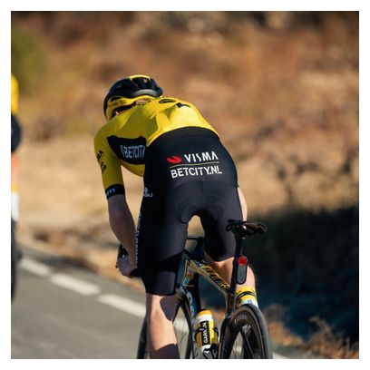 Agu Team Visma Lease a Bike 2025 Calzamaglia Nero / Giallo