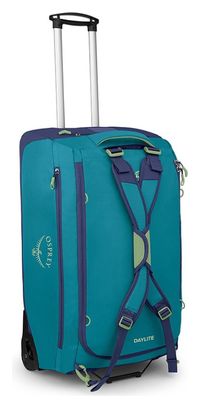 Bolsa de viaje Osprey Daylite Wheeled Duffel 85L Azul