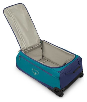 Bolsa de viaje Osprey Daylite Wheeled Duffel 85L Azul