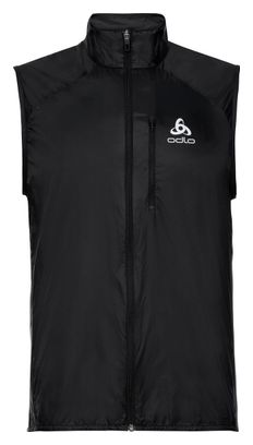 Chaqueta cortavientos sin mangas Odlo Zeroweight Warm Negro