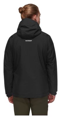 Heren Mammut Alto Light Hooded 3-in-1 Jacket Zwart