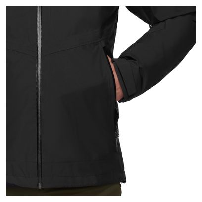 Heren Mammut Alto Light Hooded 3-in-1 Jacket Zwart