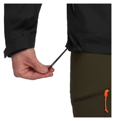 Heren Mammut Alto Light Hooded 3-in-1 Jacket Zwart