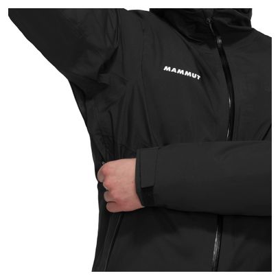 Heren Mammut Alto Light Hooded 3-in-1 Jacket Zwart
