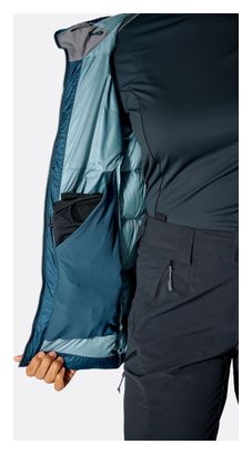 Sudadera con capucha RAB Neutrino Pro para mujer Azul