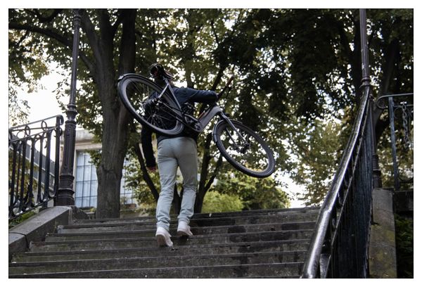 Vélo éléctrique urbain Alérion Cycles a. Matt Black